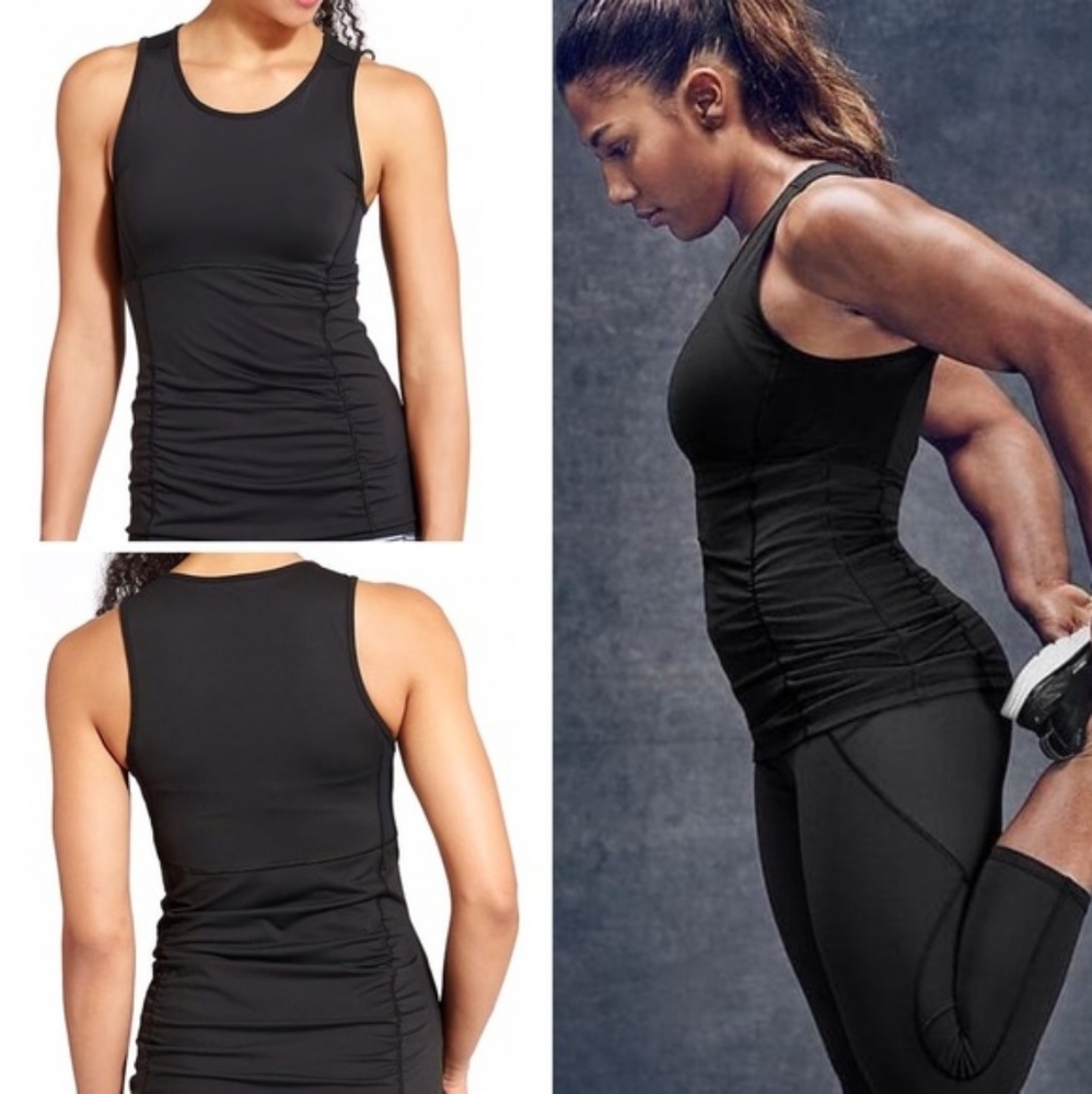 Athleta New With Tags Black Stealth Tank Top - Picture 2 of 8